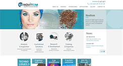 Desktop Screenshot of novitom.com